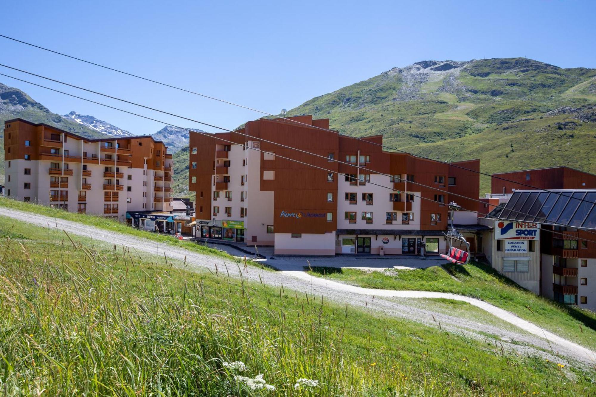 Résidence Pierre&Vacances Aconit Saint-Martin-de-Belleville Exterior foto